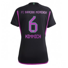 Bayern Munich Joshua Kimmich #6 Borta Kläder Dam 2023-24 Kortärmad